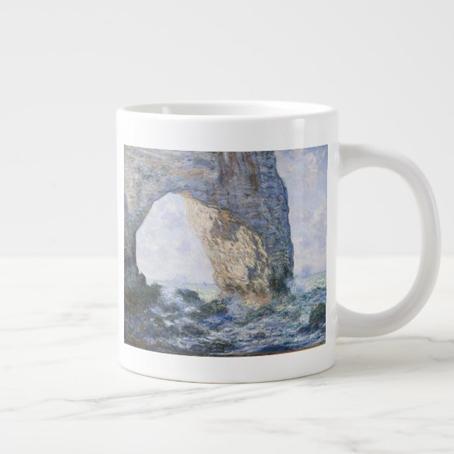 Claude Monet| Der Manneporte Etretat Jumbo-Tasse (Rechts)