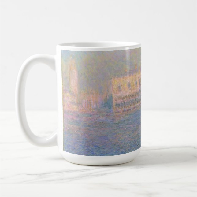 Claude Monet | der Palast des Doges gesehen von Kaffeetasse (Links)