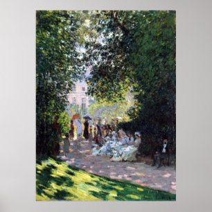 Claude Monet Der Park Monceau Poster