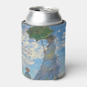 Claude Monet - Der Spaziergang, Frau mit Sonnensch Dosenkühler