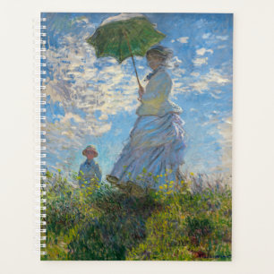 Claude Monet - Der Spaziergang, Frau mit Sonnensch Planer