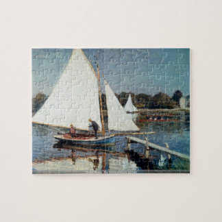 Claude Monet - der Strand bei Sainte Adresse Puzzle