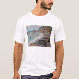 Claude Monet - Der Strand von Etretat T-Shirt