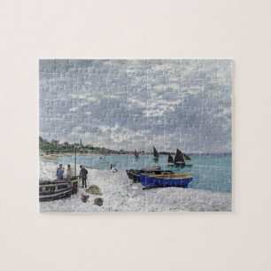 Claude Monet Der Strand von Sainte-Adresse Puzzle