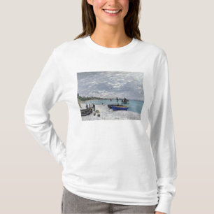 Claude Monet Der Strand von Sainte-Adresse T-Shirt
