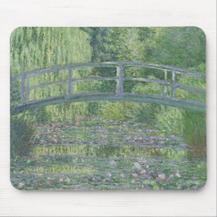 Claude Monet  Der Wasserlilie - Teich: Grüne Harmo Mousepad