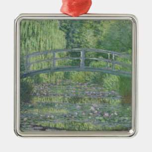 Claude Monet Der Wasserlilie-Teich: Grüne Harmon Ornament Aus Metall