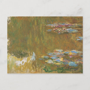 Claude Monet - Der Wasserlilie-Teich Postkarte