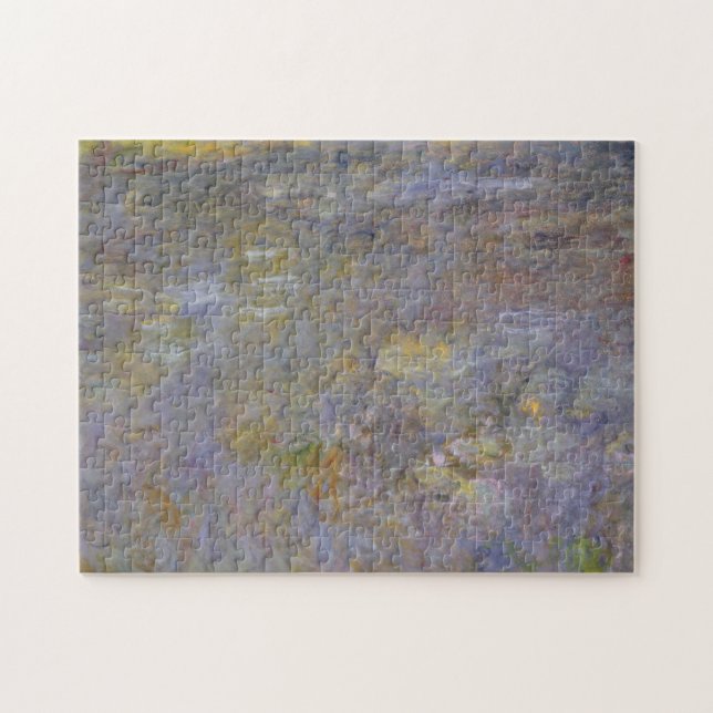 Claude Monet | der Wasserlilie-Teich Puzzle (Horizontal)