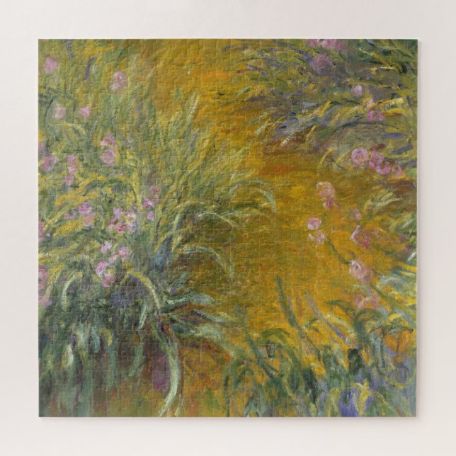 Claude Monet| Der Weg durch die Iren Puzzle (Horizontal)