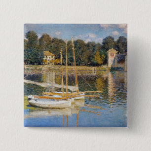 Claude Monet - Die Argenteuil-Brücke Button