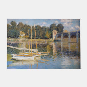 Claude Monet - Die Argenteuil-Brücke Fußmatte