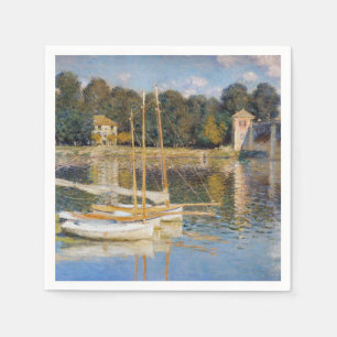 Claude Monet - Die Argenteuil-Brücke Serviette