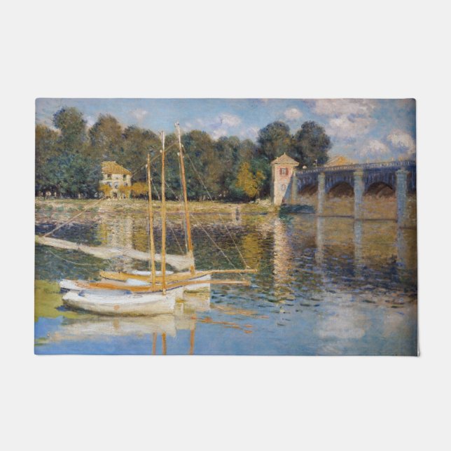 Claude Monet - Die argentinische Brücke Fußmatte (Vorderseite)