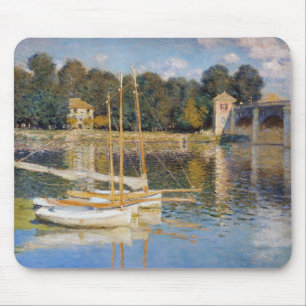 Claude Monet - Die argentinische Brücke Mousepad