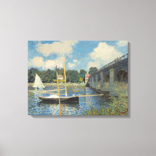 Claude Monet   Die Brücke in Argenteuil Leinwanddruck