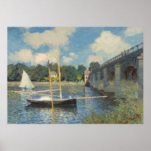 Claude Monet   Die Brücke in Argenteuil Poster