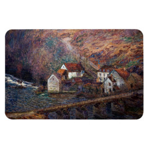 Claude Monet - Die Brücke in Vervy Magnet