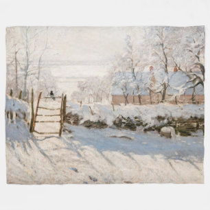 Claude Monet - Die Elster Fleecedecke