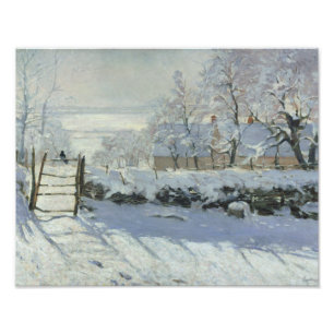 Claude Monet - die Elster Fotodruck