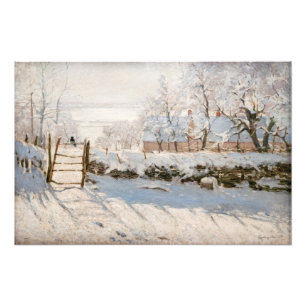 Claude Monet - Die Elster Fotodruck