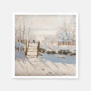 Claude Monet - Die Elster Serviette