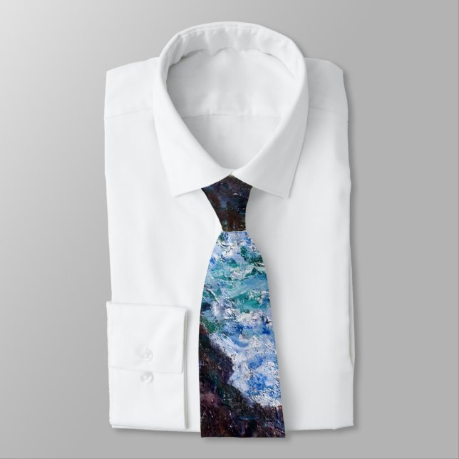 Claude Monet - Die Felsen an der Wilden Küste von  Krawatte (Gebunden)