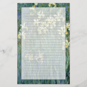 Claude Monet die gelbe Iris Briefpapier