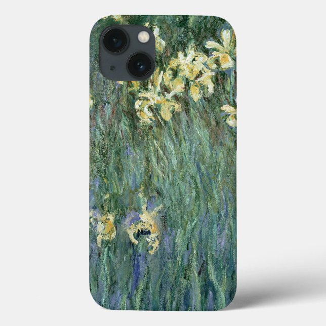 Claude Monet | die gelbe Iris Case-Mate iPhone Hülle (Rückseite)