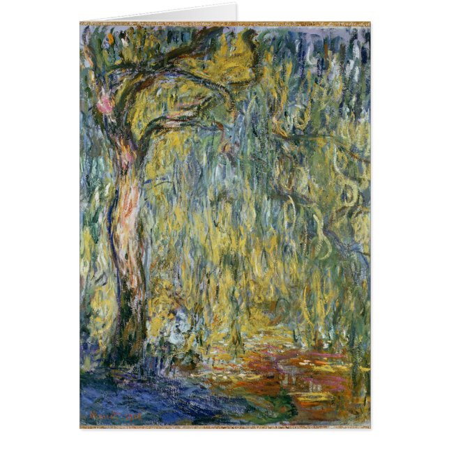 Claude Monet | die große Weide bei Giverny, 1918 (Vorne)
