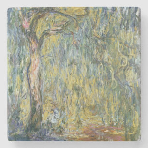 Claude Monet   die große Weide bei Giverny, 1918 Steinuntersetzer