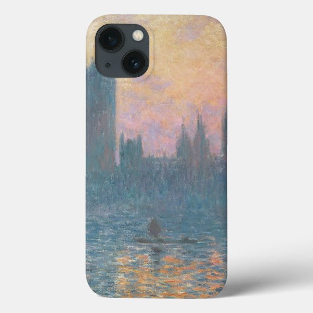 Claude Monet | die Häuser des Parlaments, Case-Mate iPhone Hülle (Rückseite)