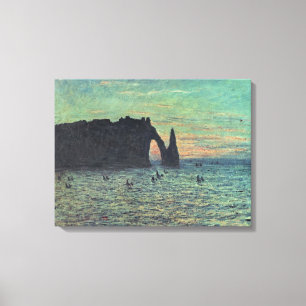 Claude Monet die hohle Nadel bei Etretat, 1883 Leinwanddruck