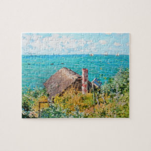 Claude Monet Die Hütte in Saint-Adresse Fine Art Puzzle