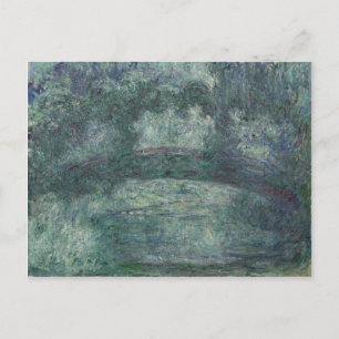 Claude Monet - Die Japan-Brücke Postkarte