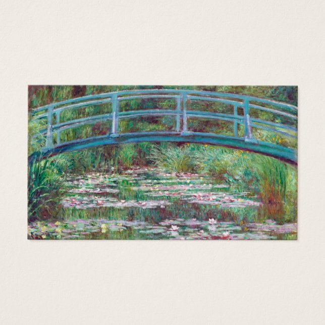 Claude Monet Die japanische Brücke (Vorderseite)
