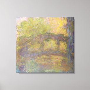 Claude Monet   Die japanische Brücke, 1918-24 Leinwanddruck
