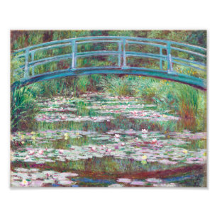 Claude Monet Die japanische Brücke Fotodruck