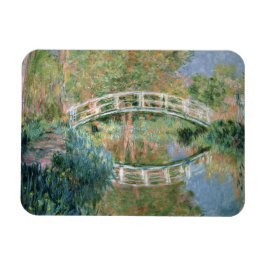 Claude Monet | Die japanische Brücke, Giverny Magnet