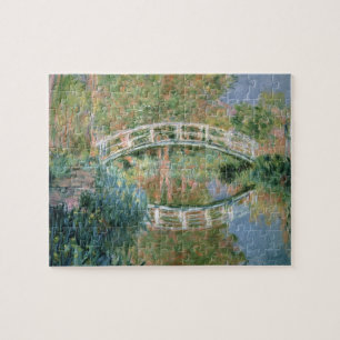 Claude Monet   die japanische Brücke, Giverny Puzzle