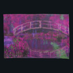Claude Monet Die japanische Brücke lila Kissenbezug<br><div class="desc">Titel: The Japanese Bridge (The Bridge in Monet's Garden) Purples ändern das Copyright 2sweet4wordsDesigns Künstler: Claude Monet Datum: 1895 - 1896 Style: Impressionism Series: The Japanese Bridge</div>