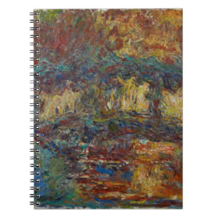 Claude Monet   Die japanische Brücke Notizblock