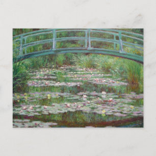 Claude Monet - Die japanische Brücke Postkarte