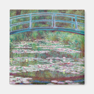 Claude Monet Die Japanische Fußgängerbrücke Magnet