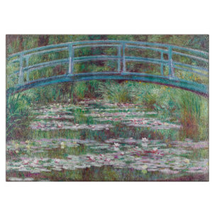 Claude Monet Die Japanische Fußgängerbrücke Schneidebrett
