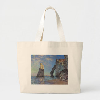 Claude Monet die Klippen an den Etretat Schicksals Jumbo Stoffbeutel