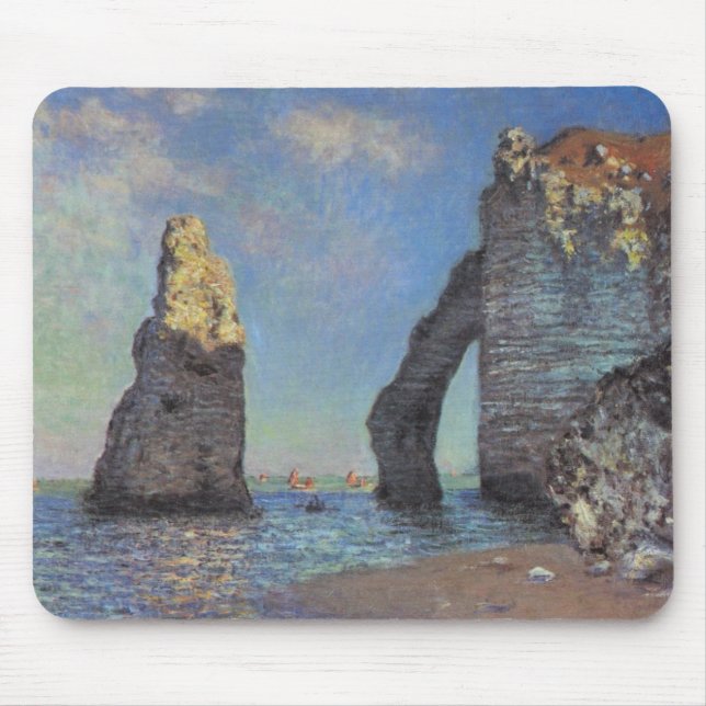 Claude Monet die Klippen an den Etretat Schicksals Mousepad (Vorne)