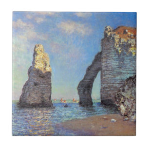 Claude Monet //die Klippen bei Etretat Fliese