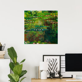 Claude Monet Die Lilies Poster