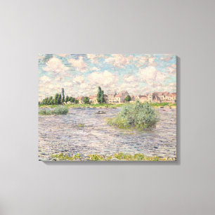 Claude Monet die Seine bei Lavacourt Leinwanddruck